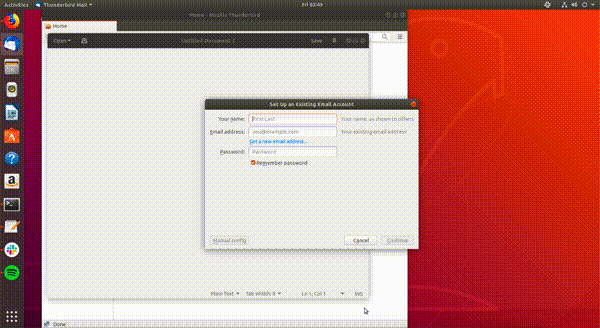 Schimbarea workspace-ului curent