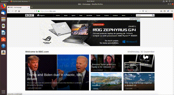 Reîmprospătarea paginii web