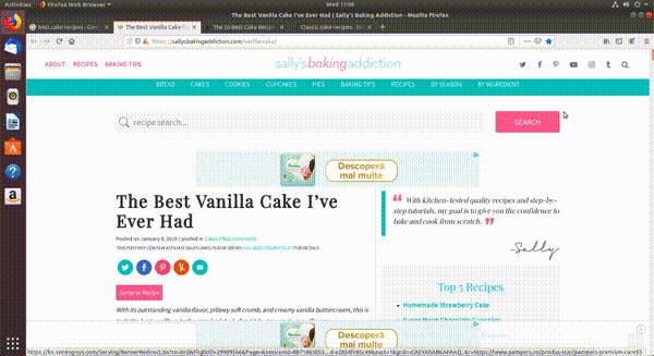 Vizualizarea bookmarkurilor din browser